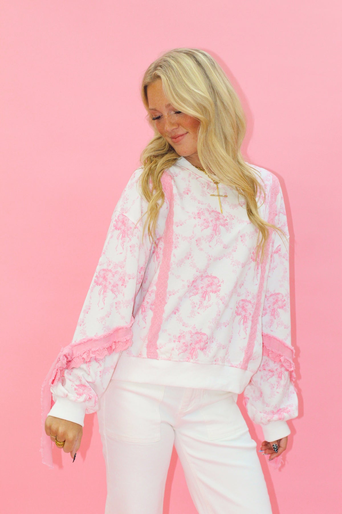 Lovely Pink Sweatshirt