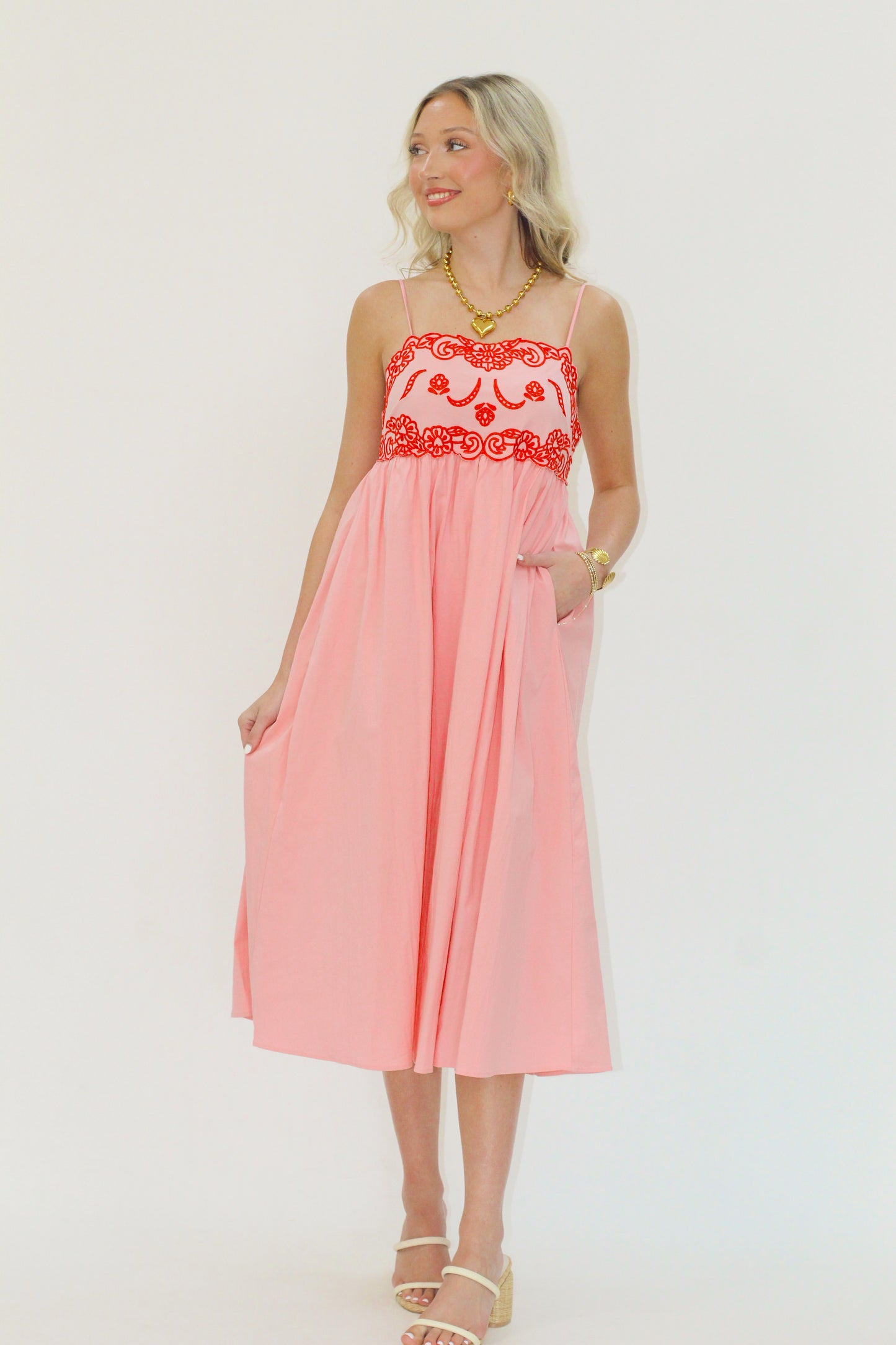 Coral Reef Pink Dress
