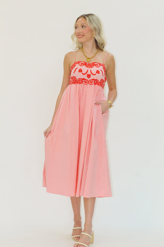 Coral Reef Pink Dress