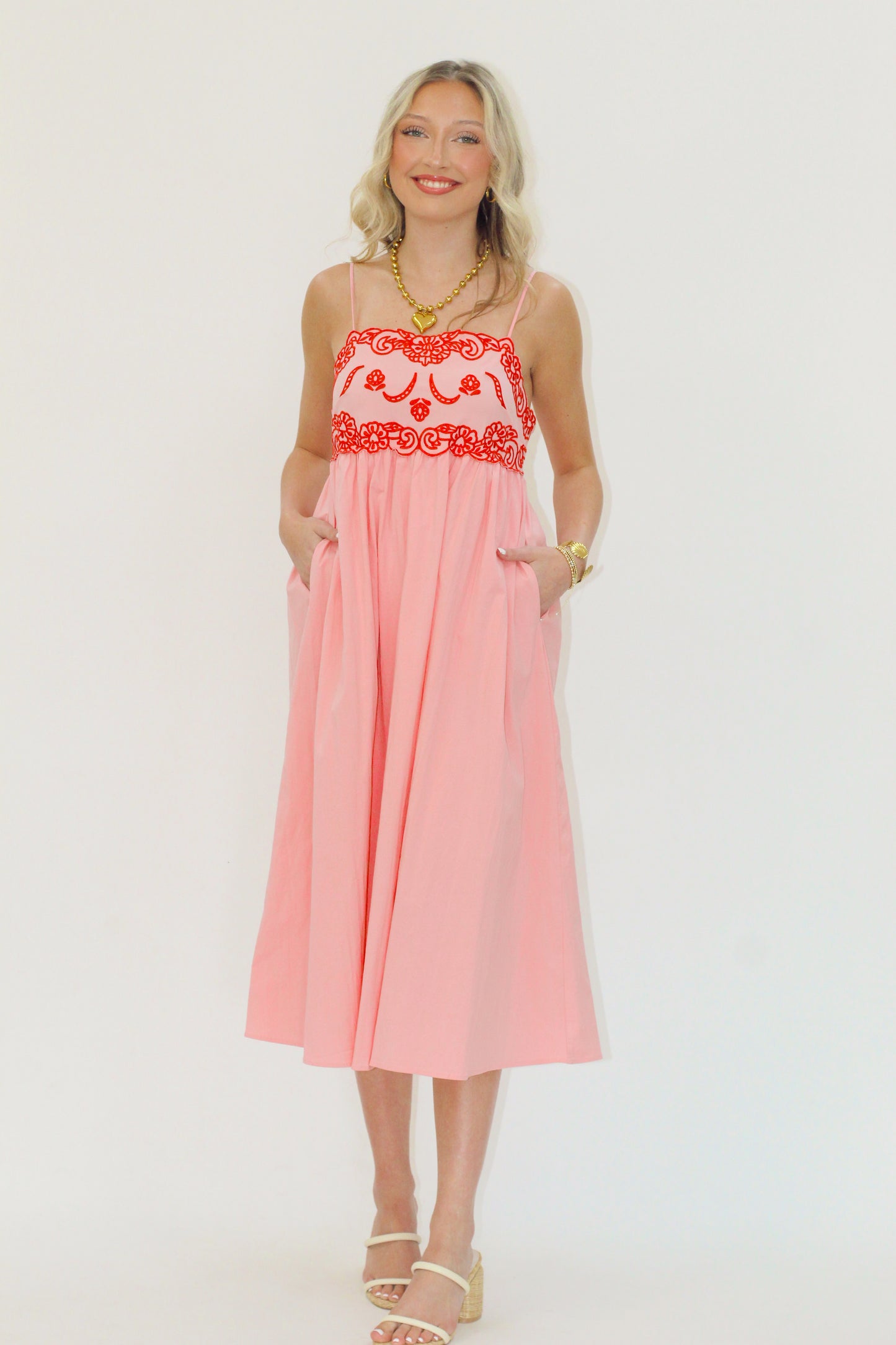 Coral Reef Pink Dress