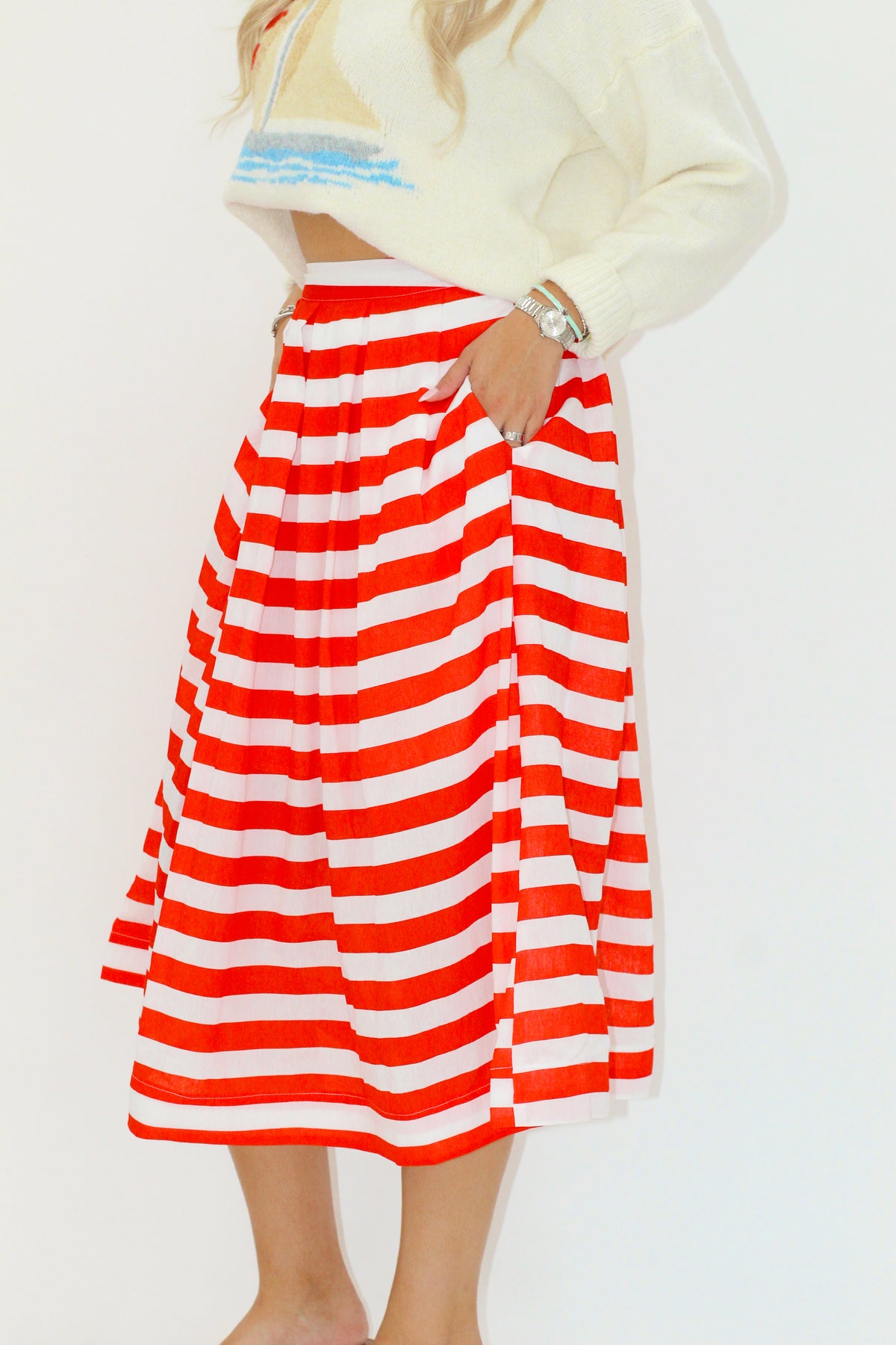 Arrived Midi Skirt