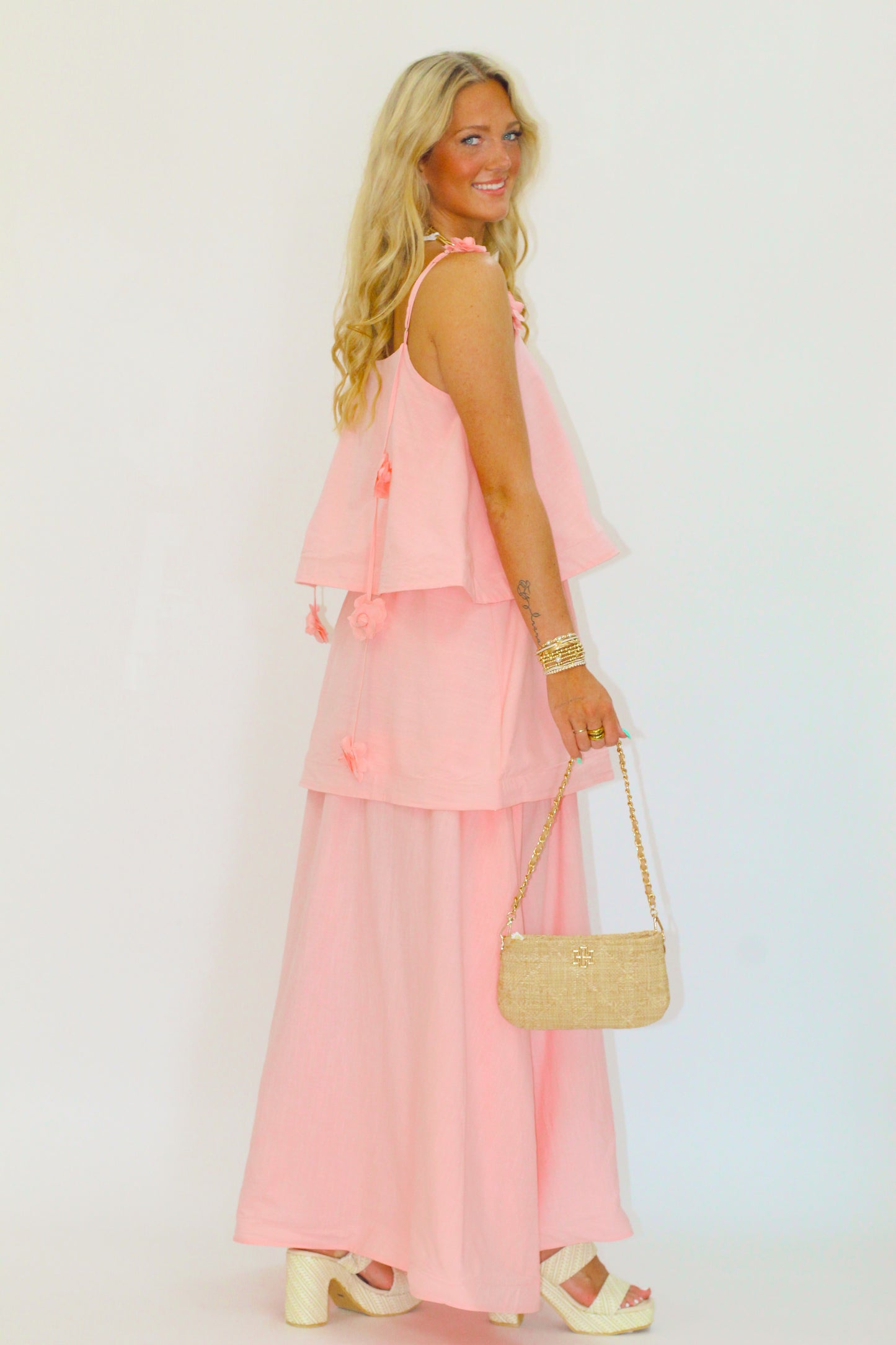 Tulip Layered Maxi Dress