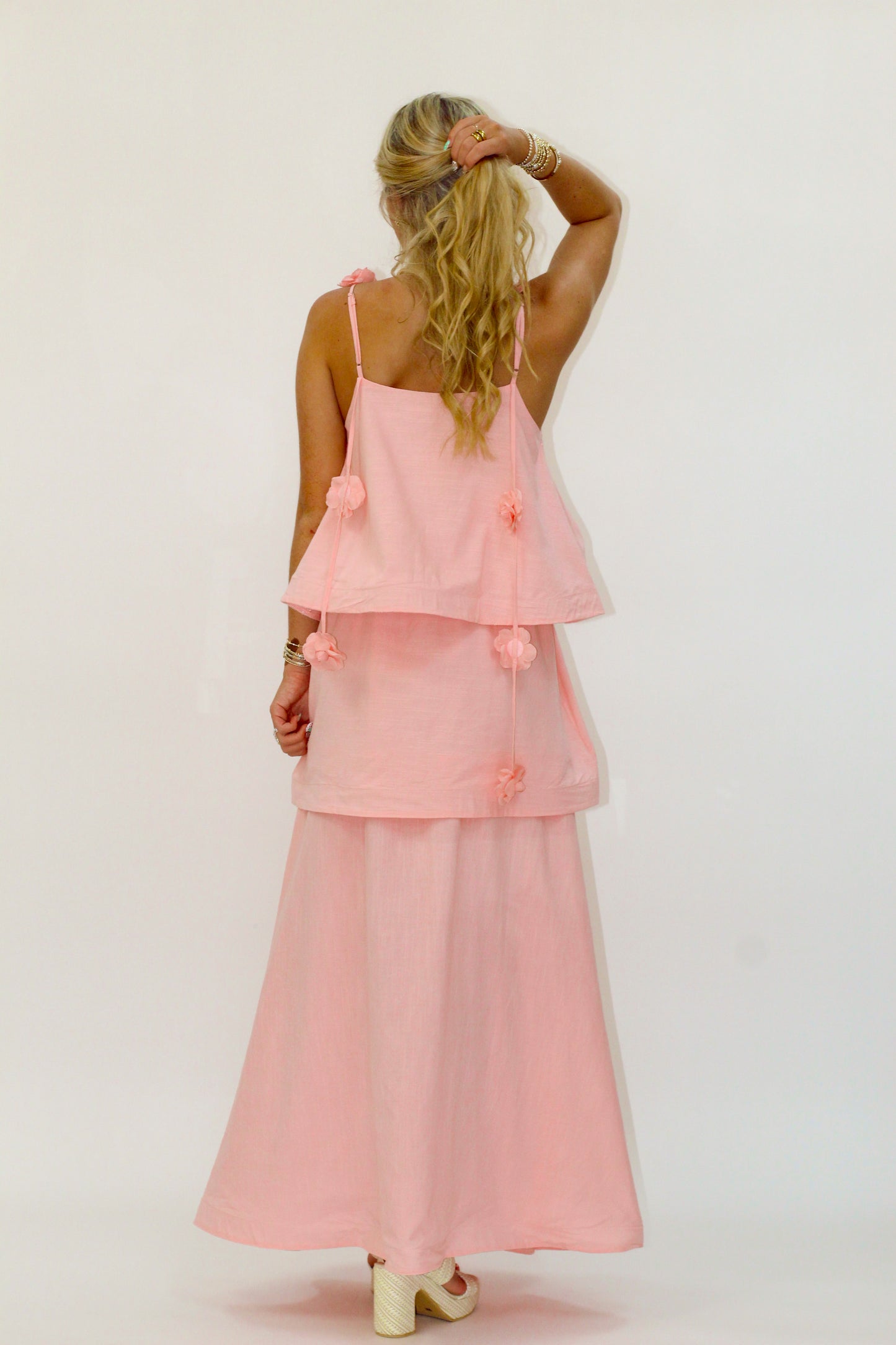 Tulip Layered Maxi Dress