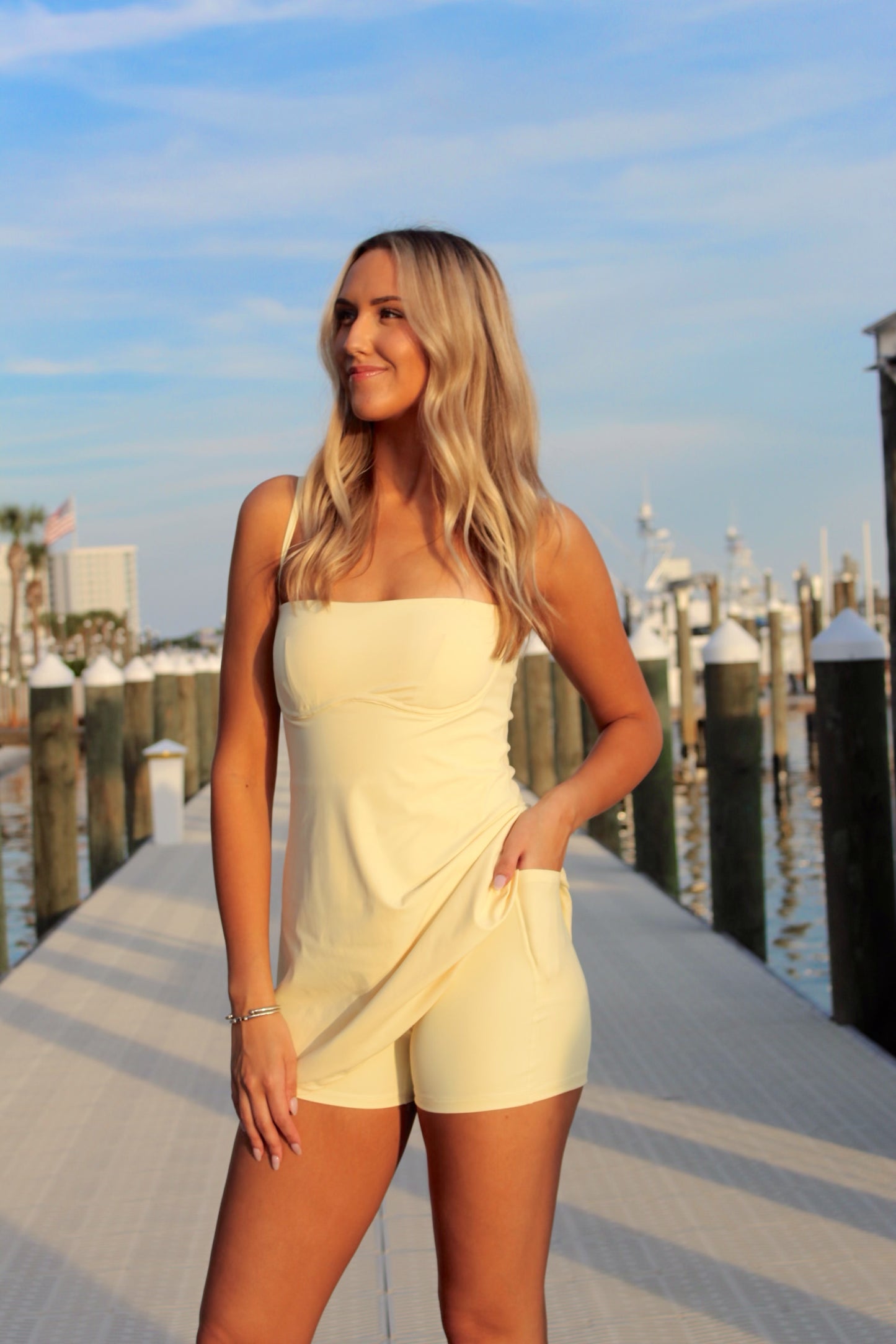 Buttercup Dress w/ shorts