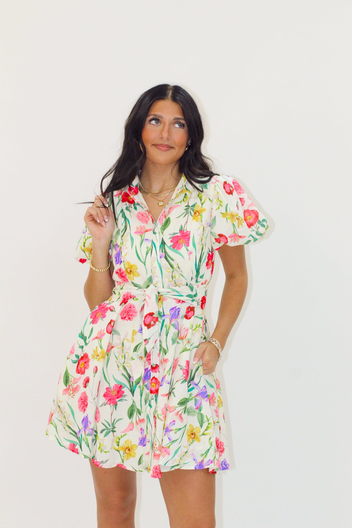 Ivory Garden Dress