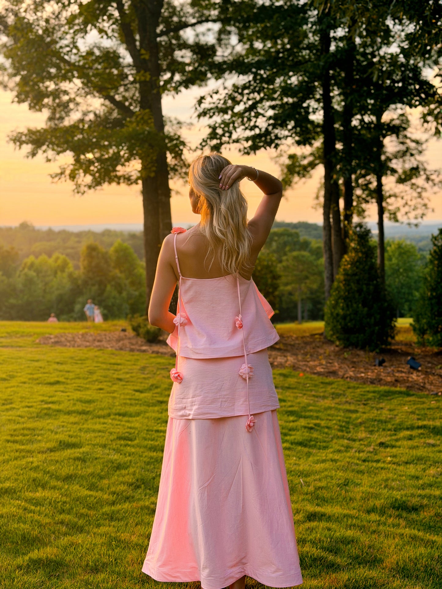 Tulip Layered Maxi Dress