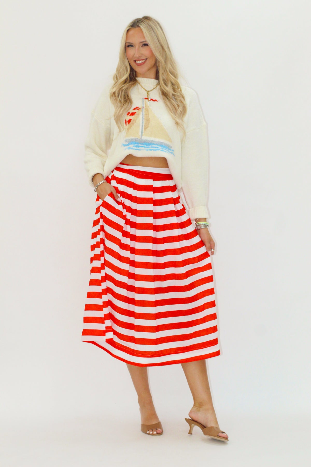 Arrived Midi Skirt