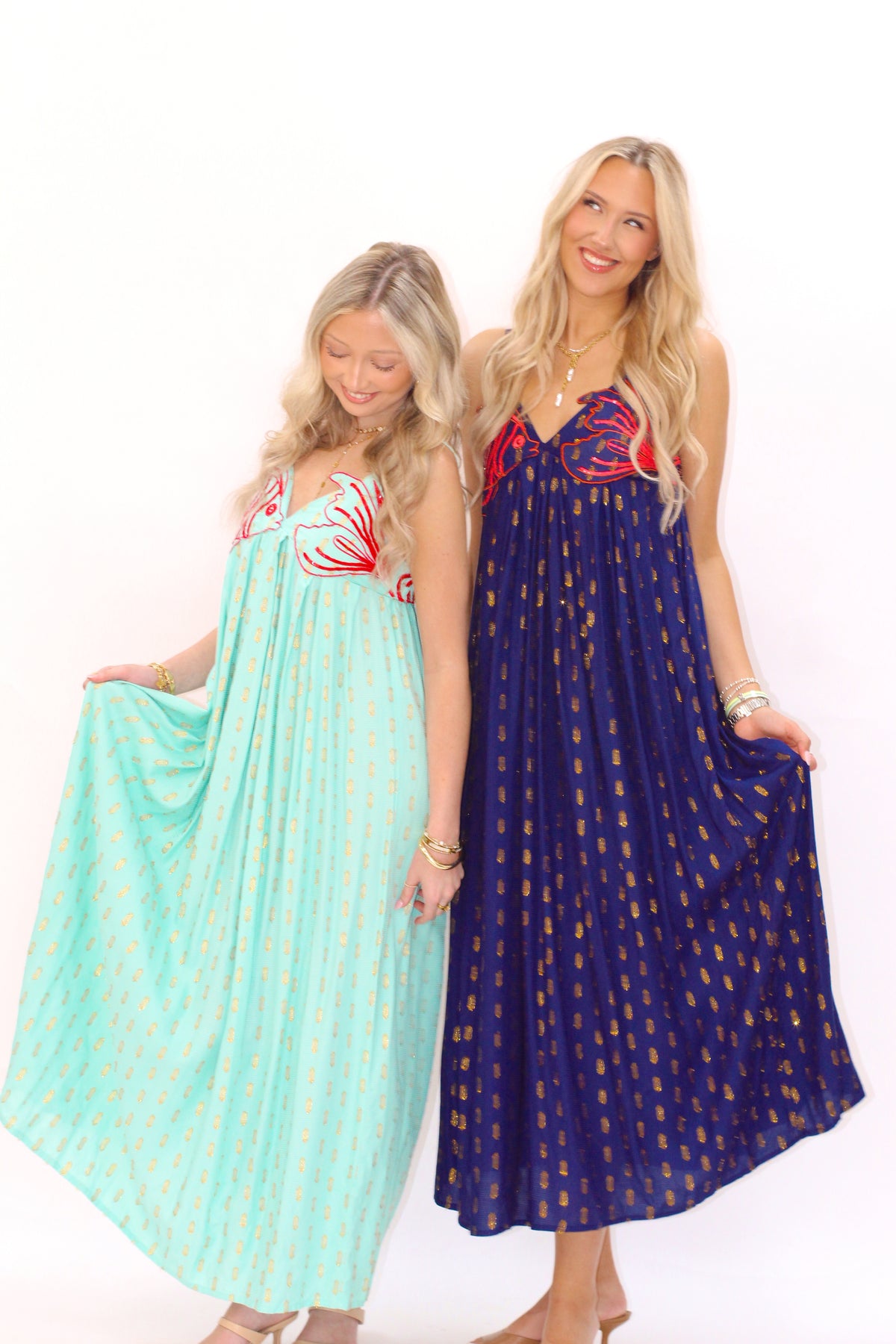 Blue Glow Fish Dress