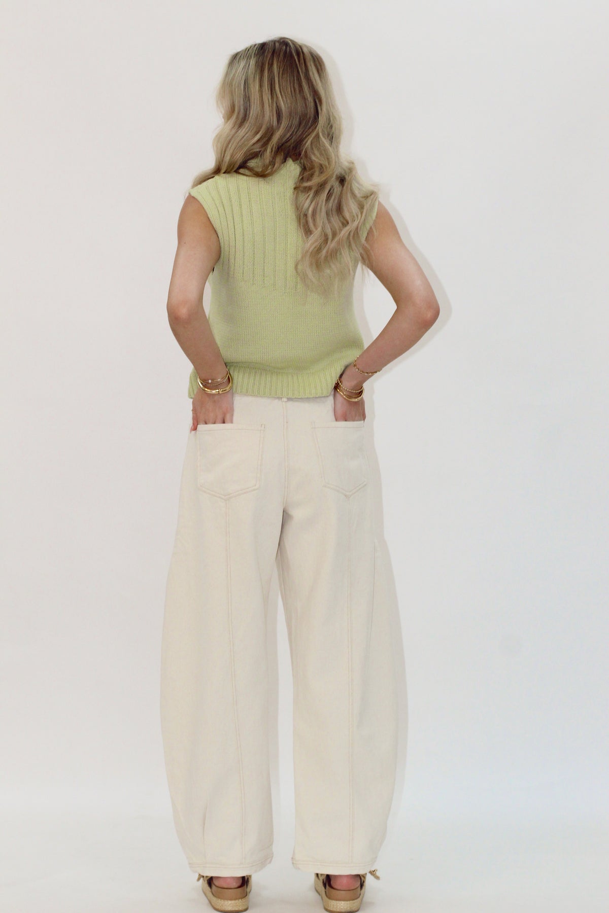 Sand Dunes Denim Pants