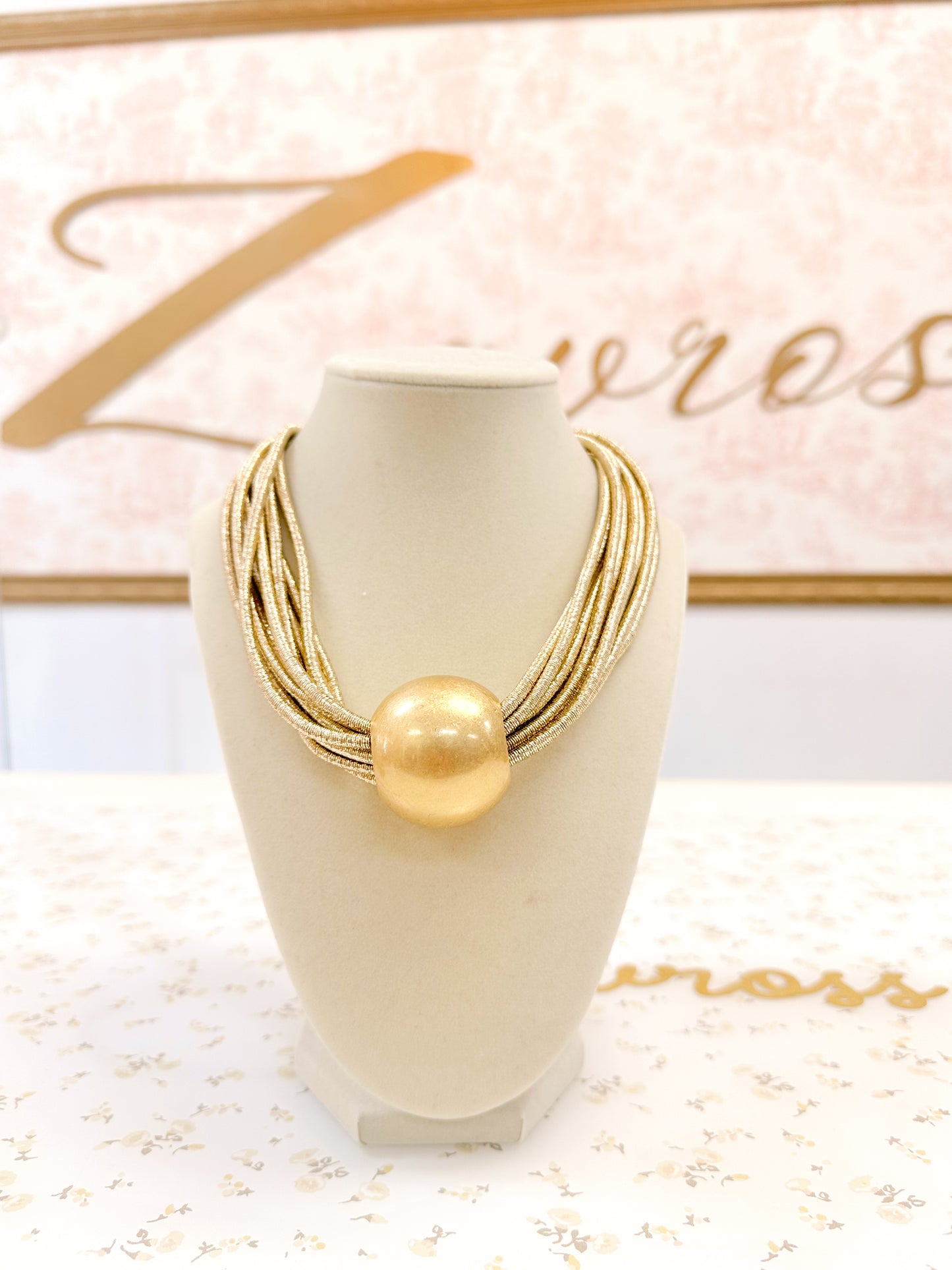 Gold Rope Necklace