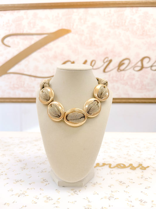Linked Together Gold Necklace