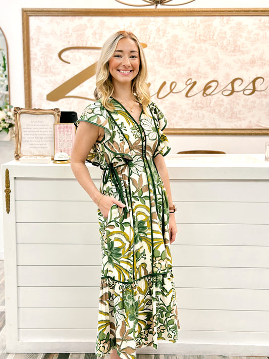 Hunter Green Dress