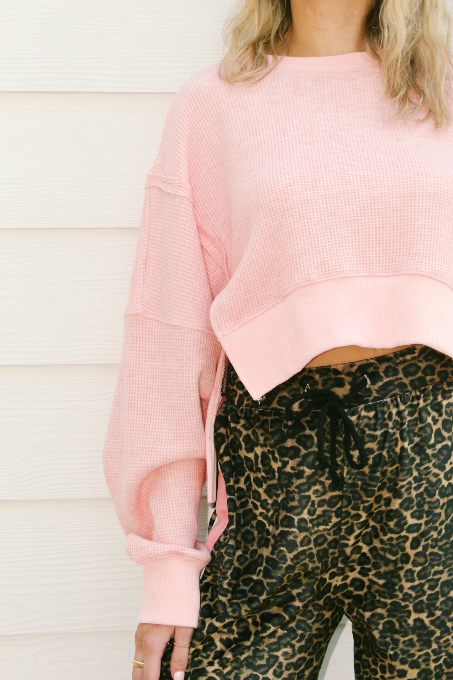 Cozy weather sweater Pink