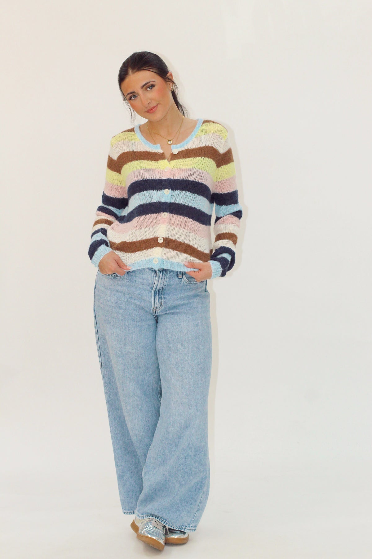 Cozy Living Striped Sweater