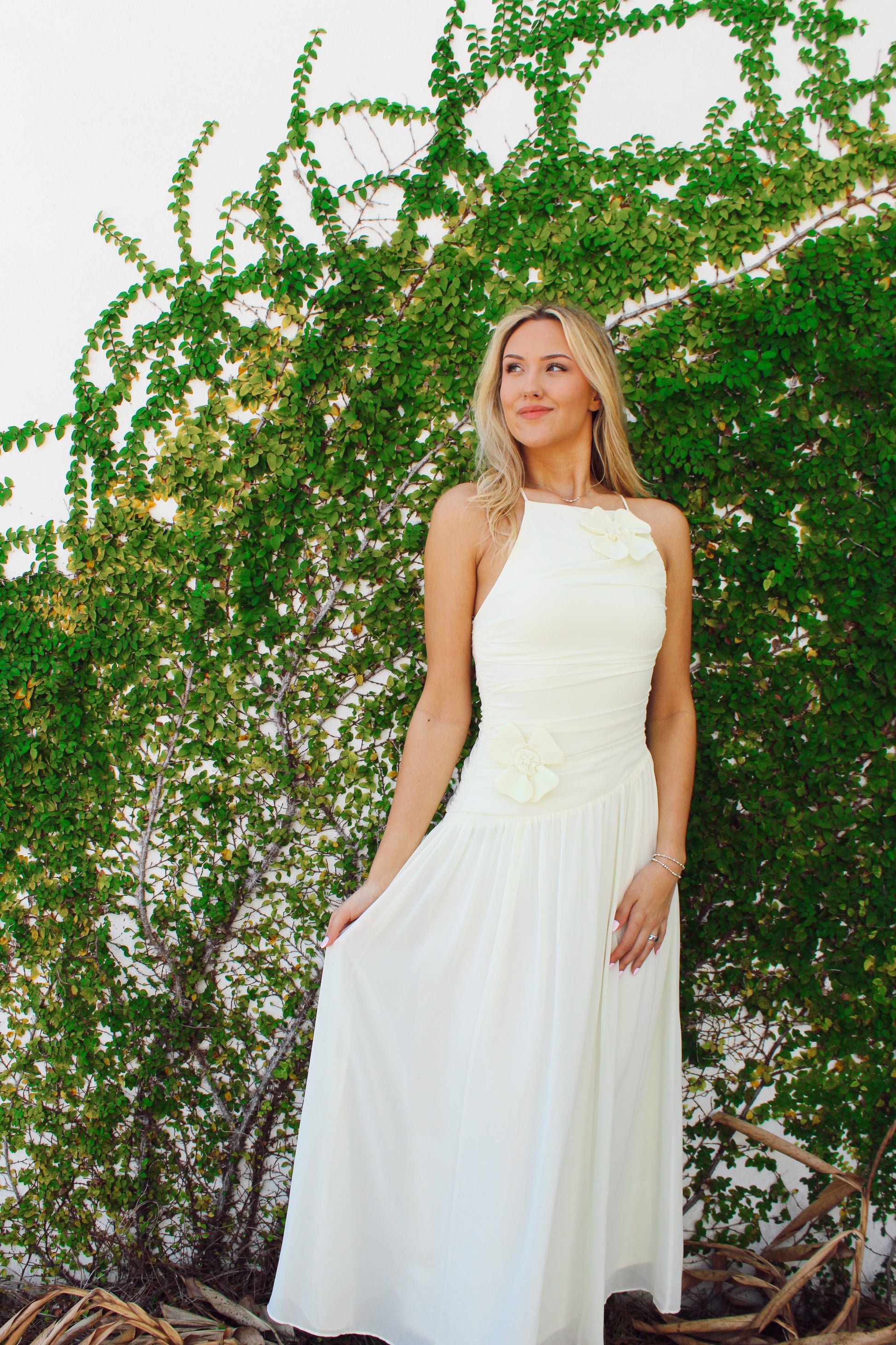 garden maxi dress Ivory Garden Maxi Dress