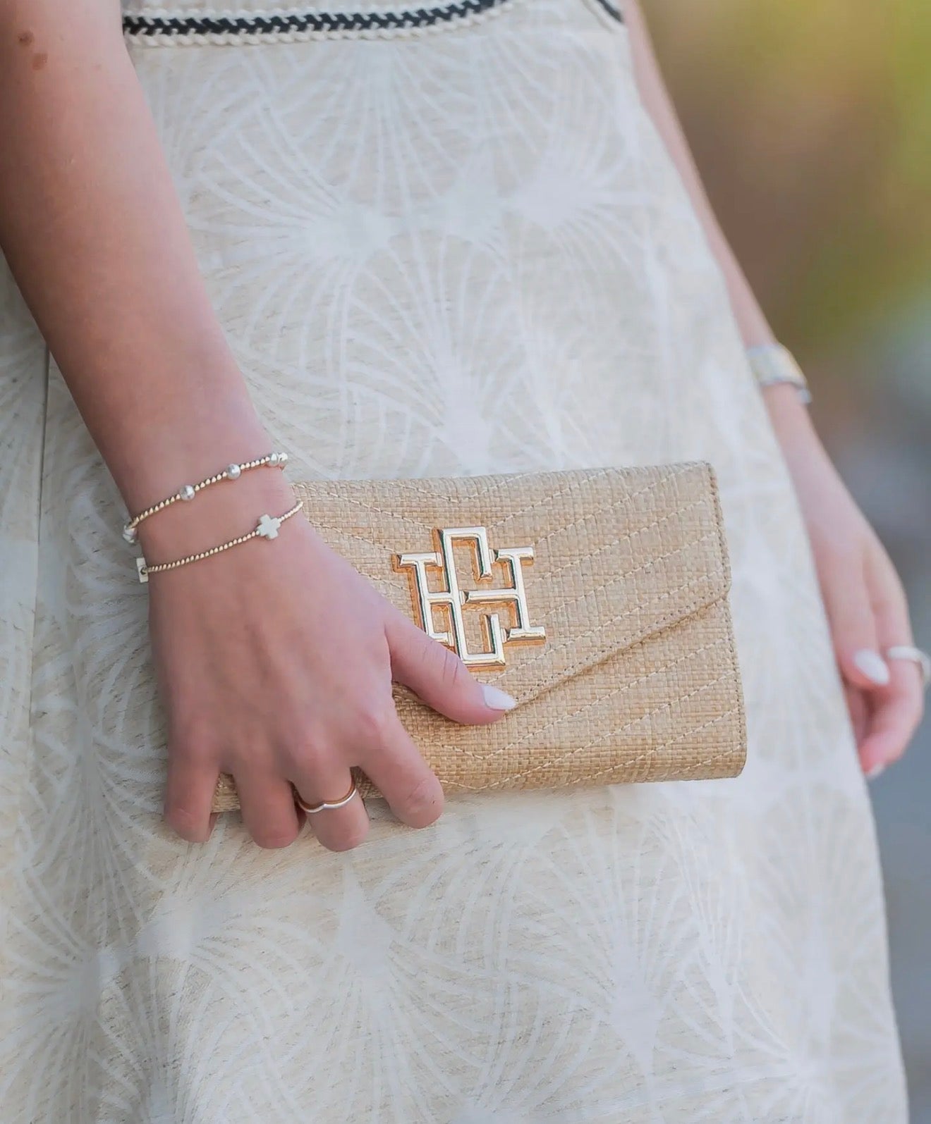 Carlington Clutch/Crossbody Natural