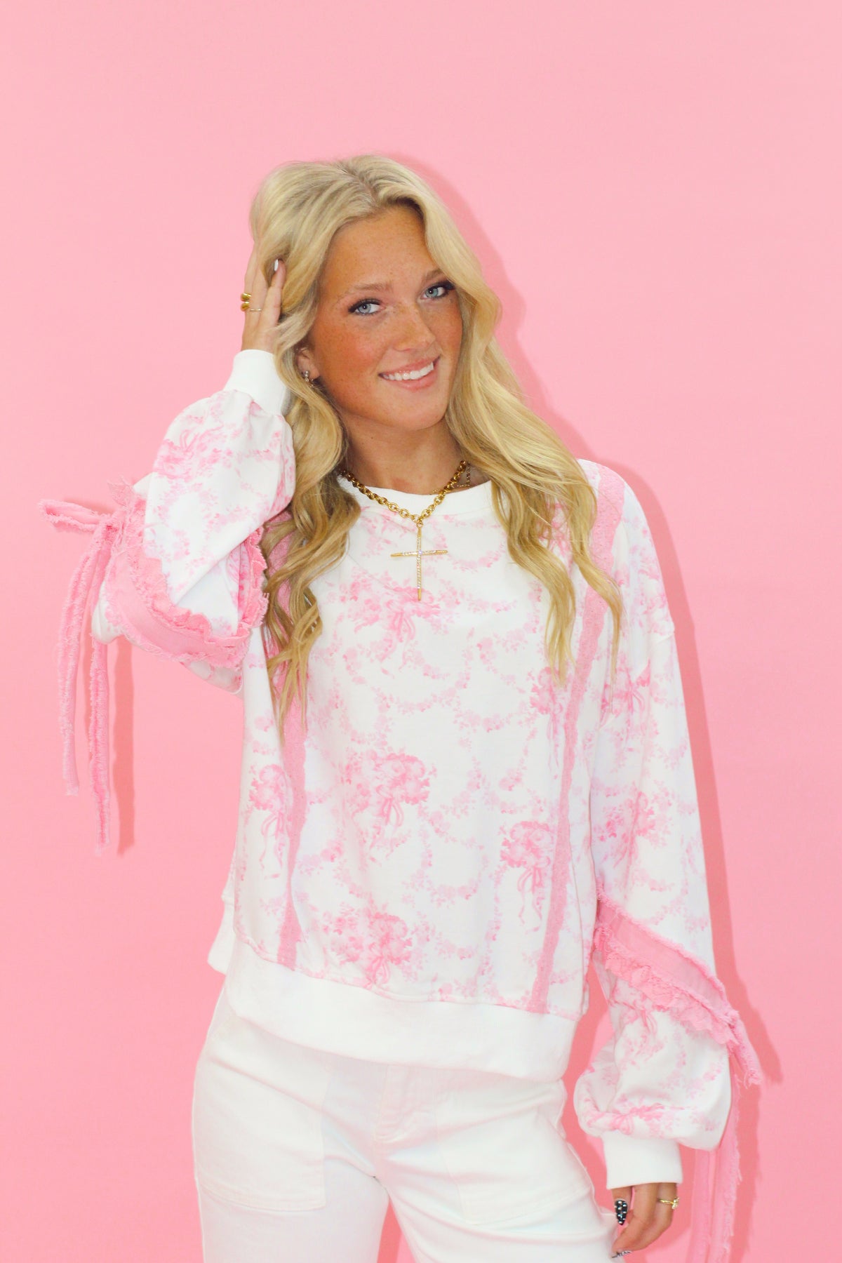 Lovely Pink Sweatshirt