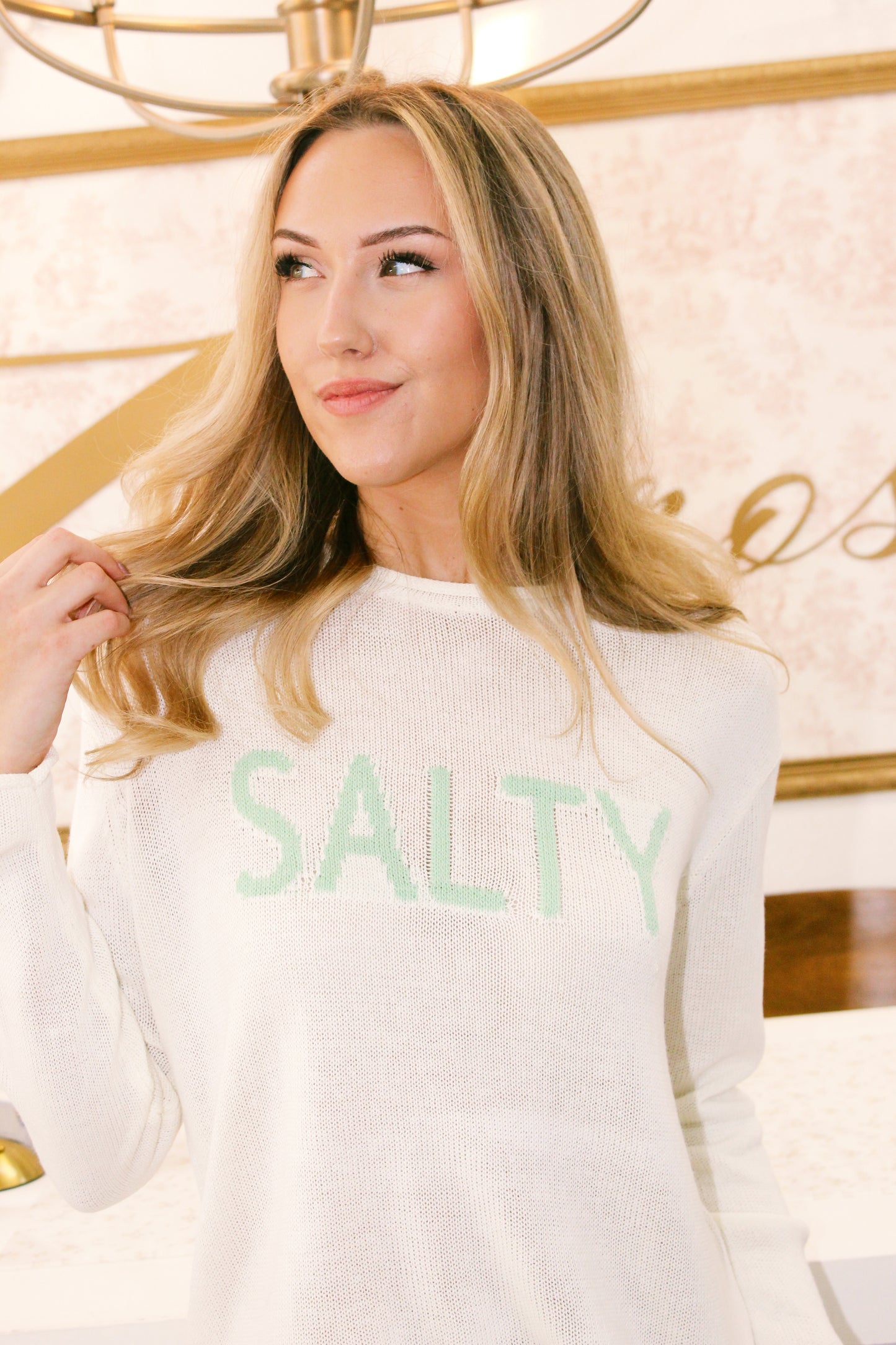 Salty Lime Sweater