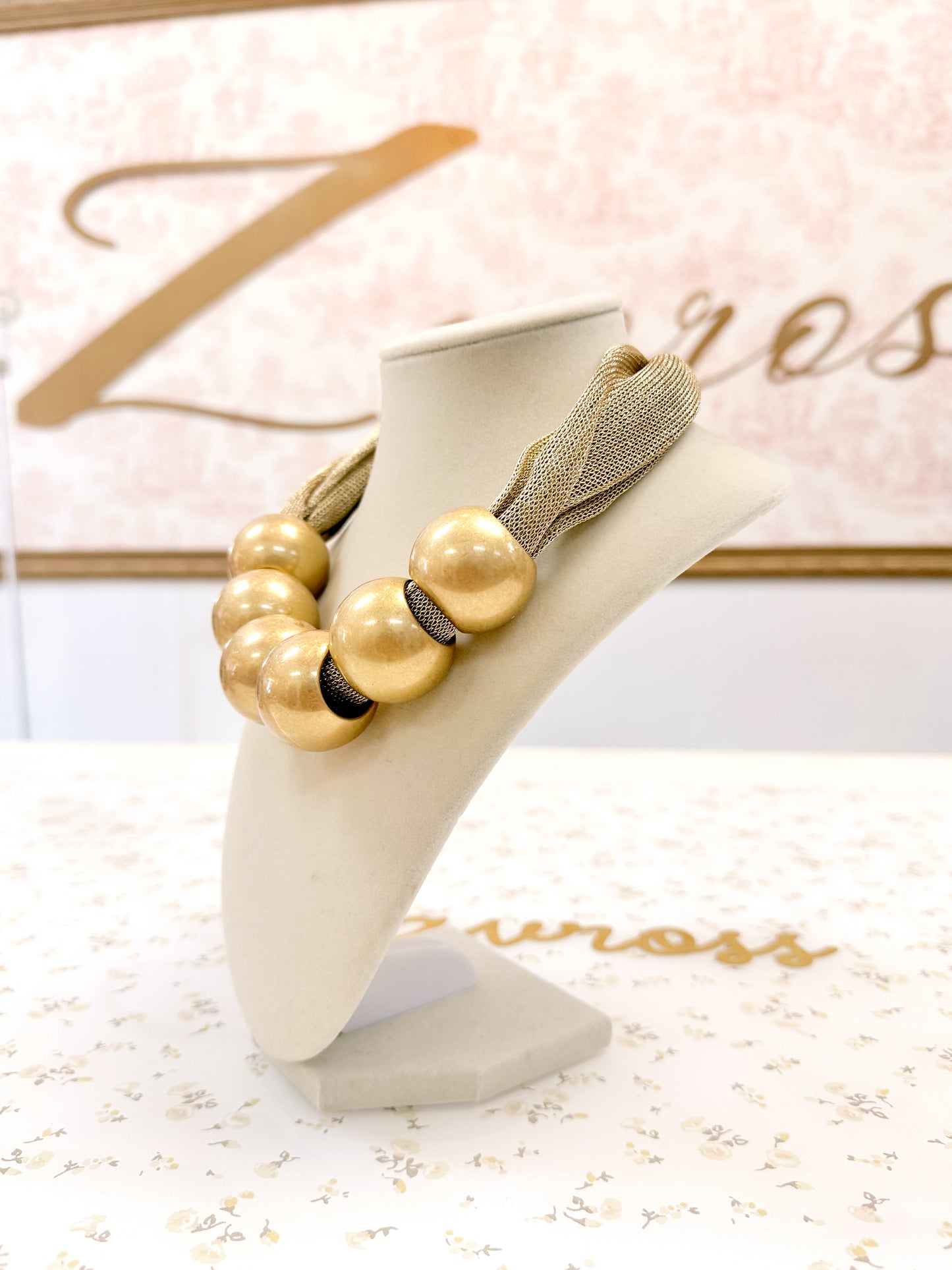 Held Together Gold Necklace