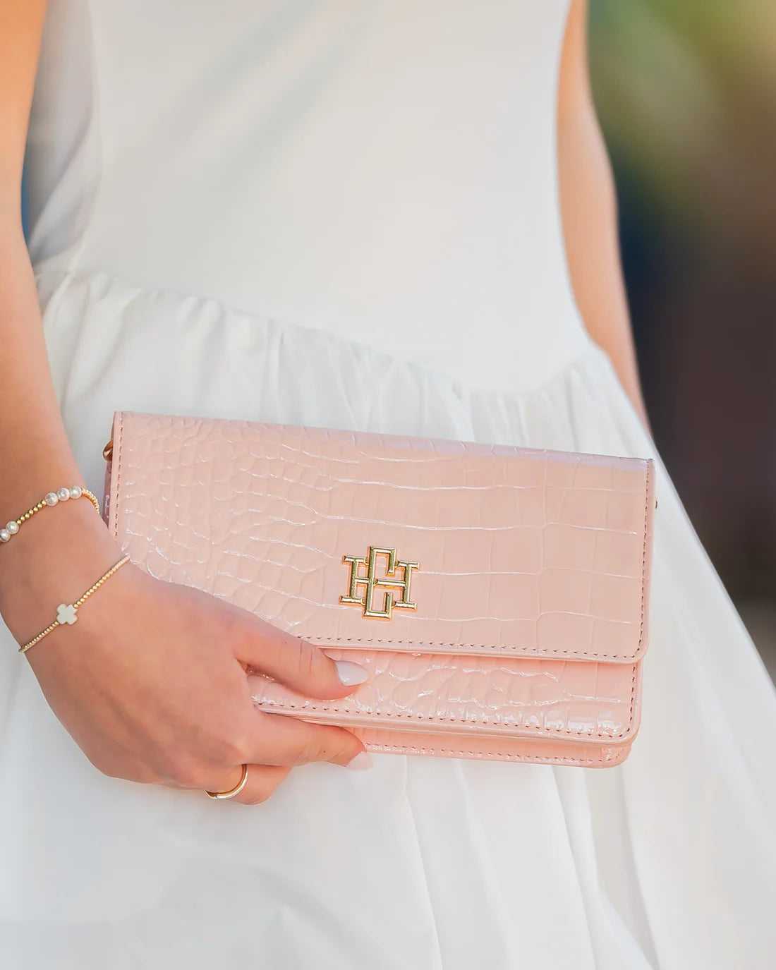 Brynleigh Clutch/Crossbody Blush