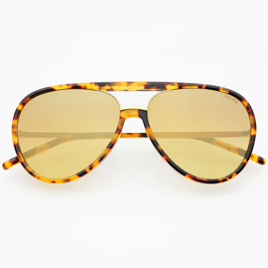 FREYERS Shay Unisex Aviator- Tortoise/Gold