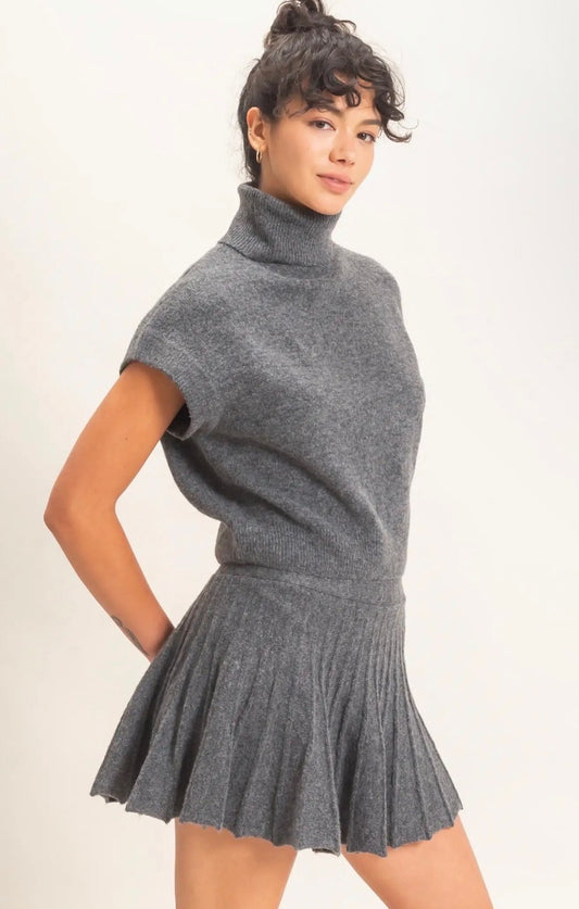 Roasted Chai Skirt Set