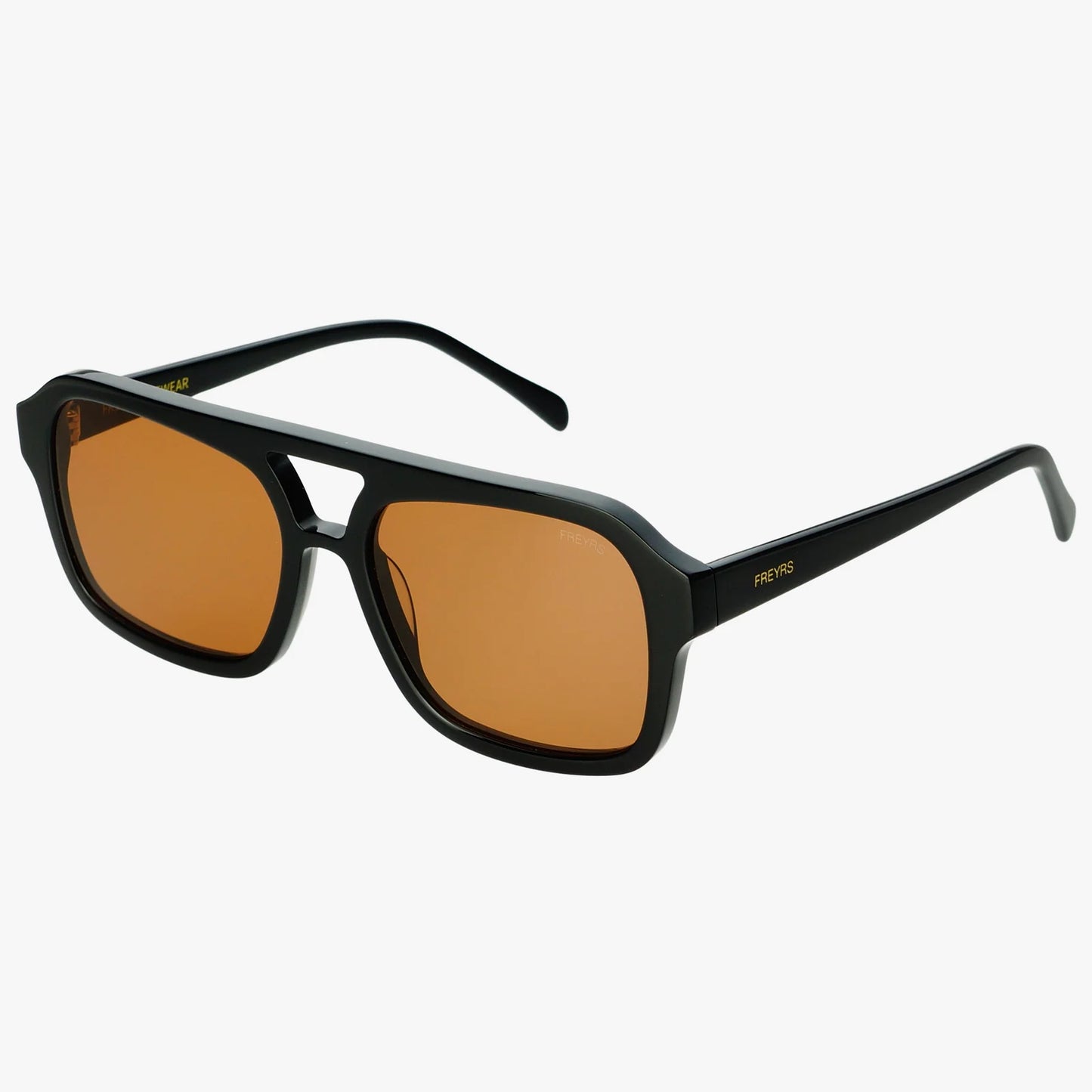 Havana Acetate Aviator Sunglasses